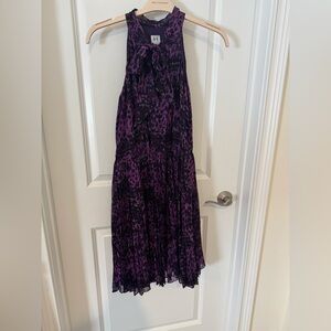 Halston Heritage Purple Dress-Size 8